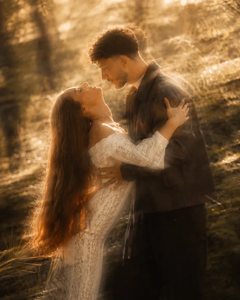 Michael y Mayra close portrait